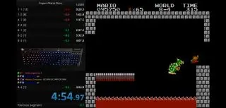 New world record in Super Mario Bros. Speedrunning