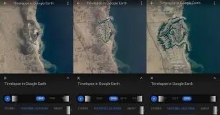 Google Earth now has a timelaps feature