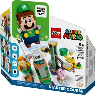 LEGO Luigi was just announced