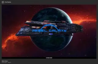 Rebel Galaxy is free