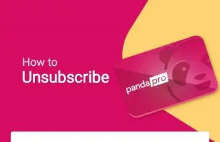 How to unsubscribe from pandapro