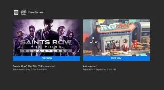 Saints Row: The Third Remastered and Automachef are free