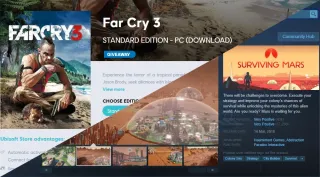 Free: Surviving Mars and Far Cry 3