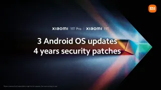 Xiaomi 11T series to get 3 OS and 4 year of security updates