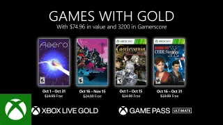 Free: October Games With Gold titles