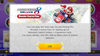 Mario Kart 8 Deluxe — Booster Course Pass DLC won't start