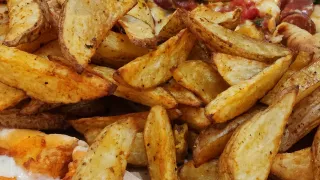 Potato wedges: Recipe