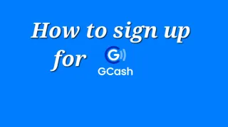 How to sign up for GCash