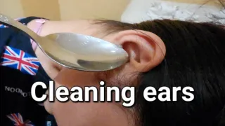 Cleaning ears