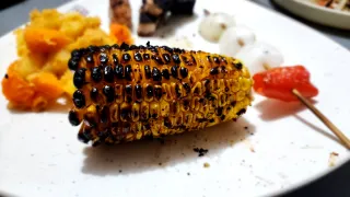 Grilled corn with barbeque spice: Recipe
