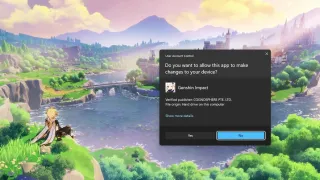 Stop UAC password prompt when launching Genshin Impact